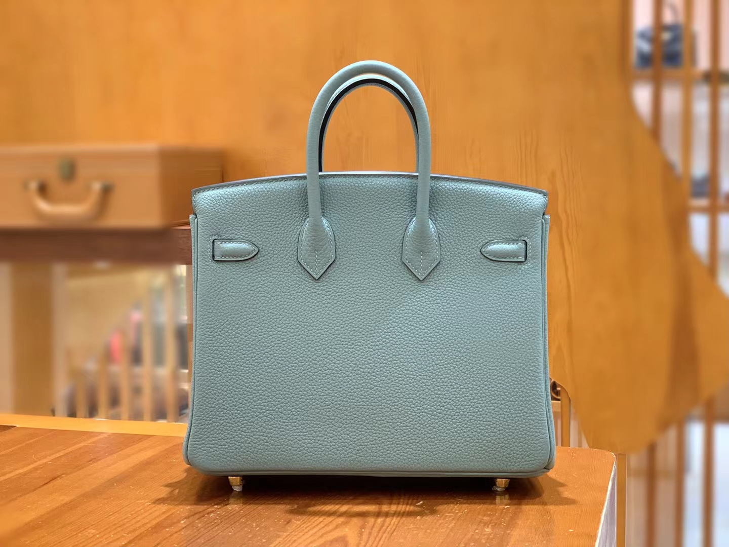 bleu lin birkin 25